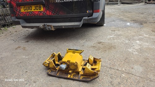 Wacker plate motor - plate, +